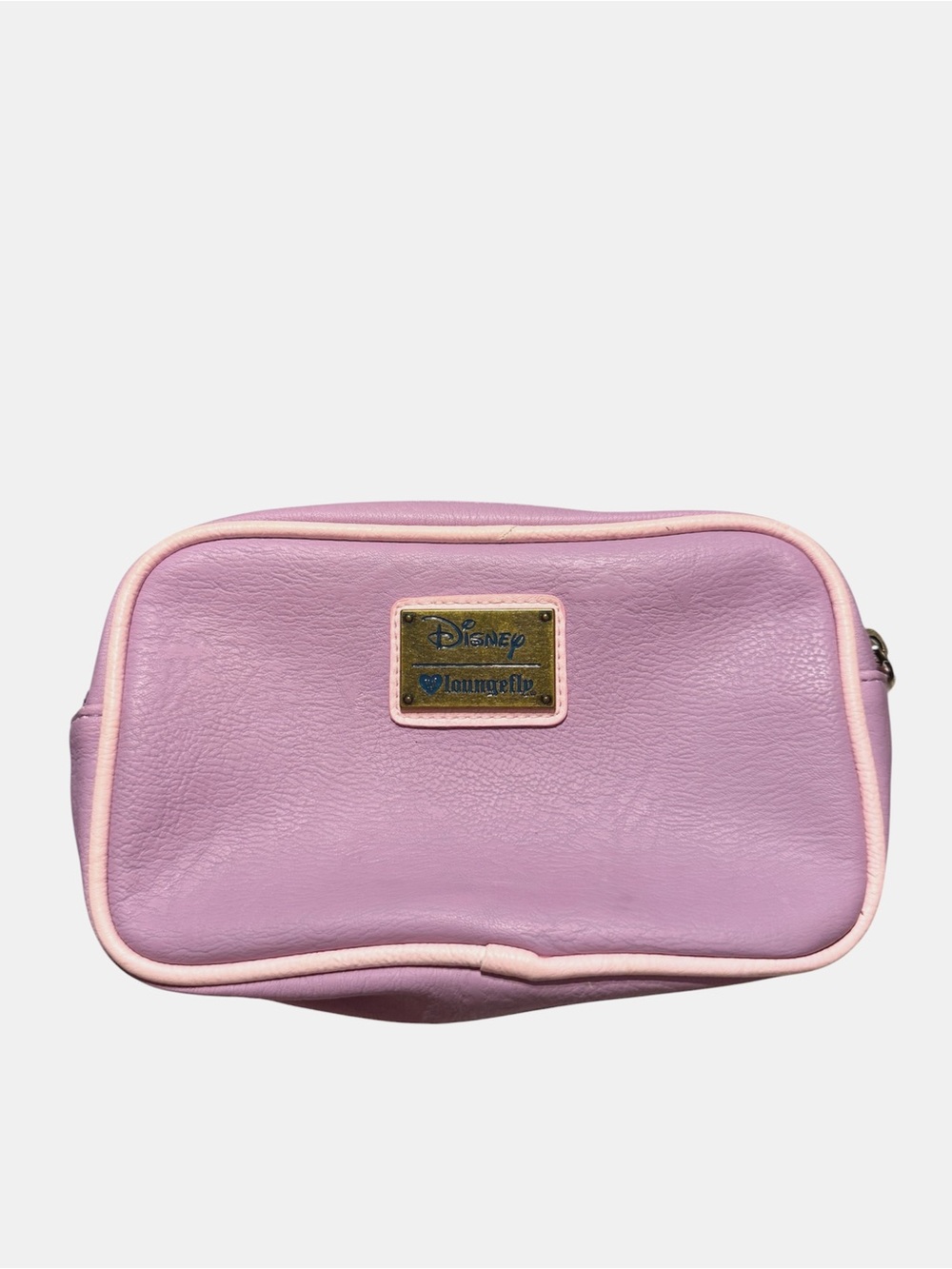 Loungefly Beauty & the Beast Small Cosmetic Pouch - Purple & Pink